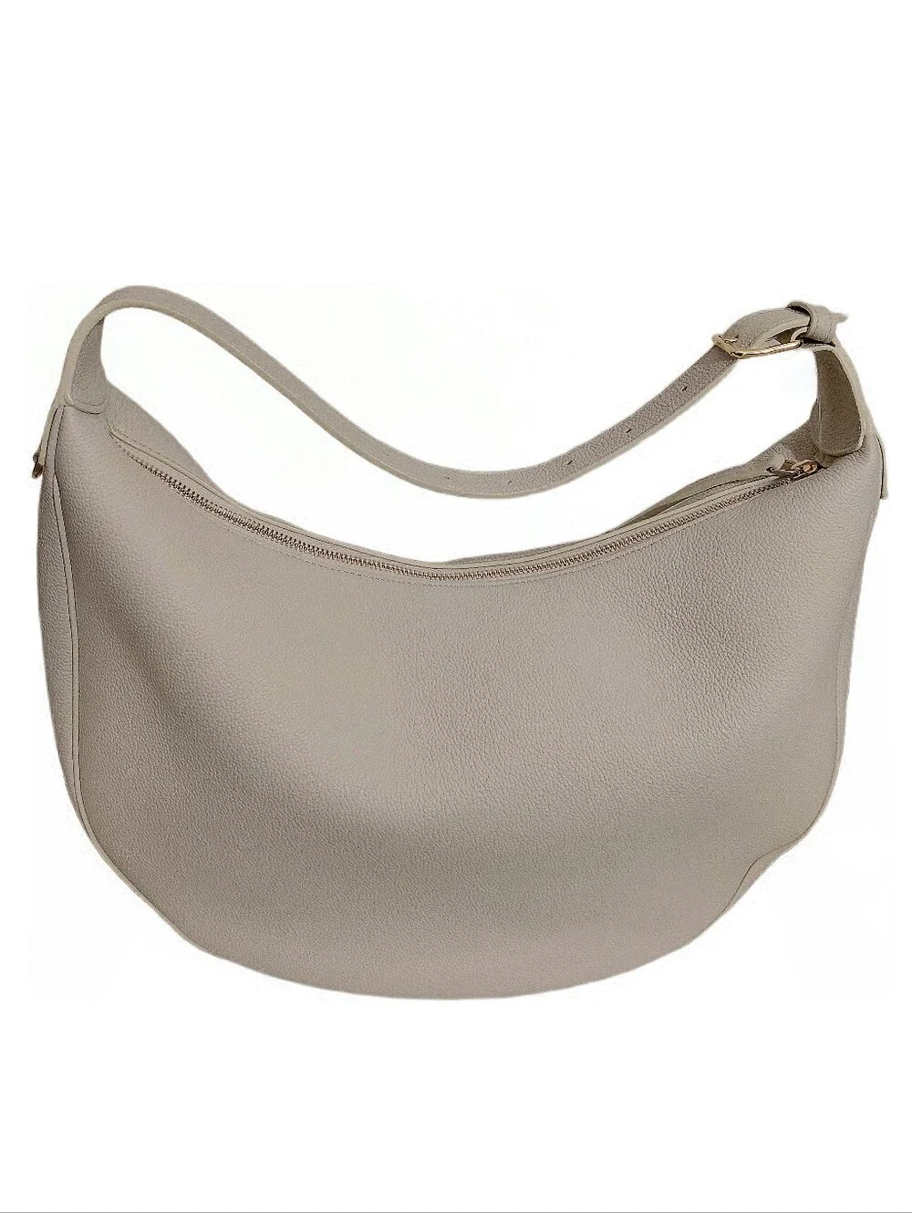 Celine Large Lulu Hobo Bag In Grained Calfskin